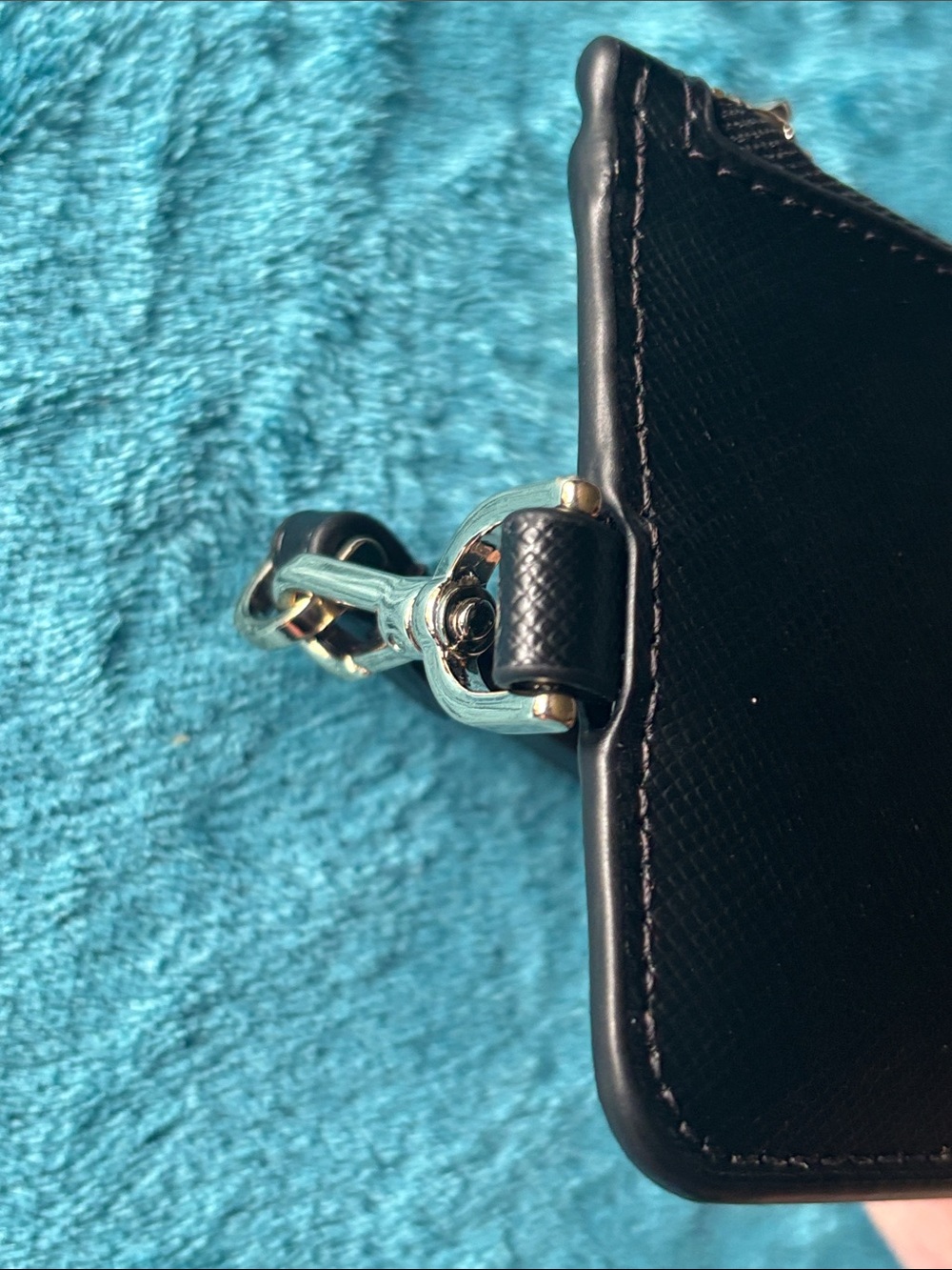 Kate Spade Saffiano Leather ID/Cash/Card Holder with Strap - Picture 10 of 12
